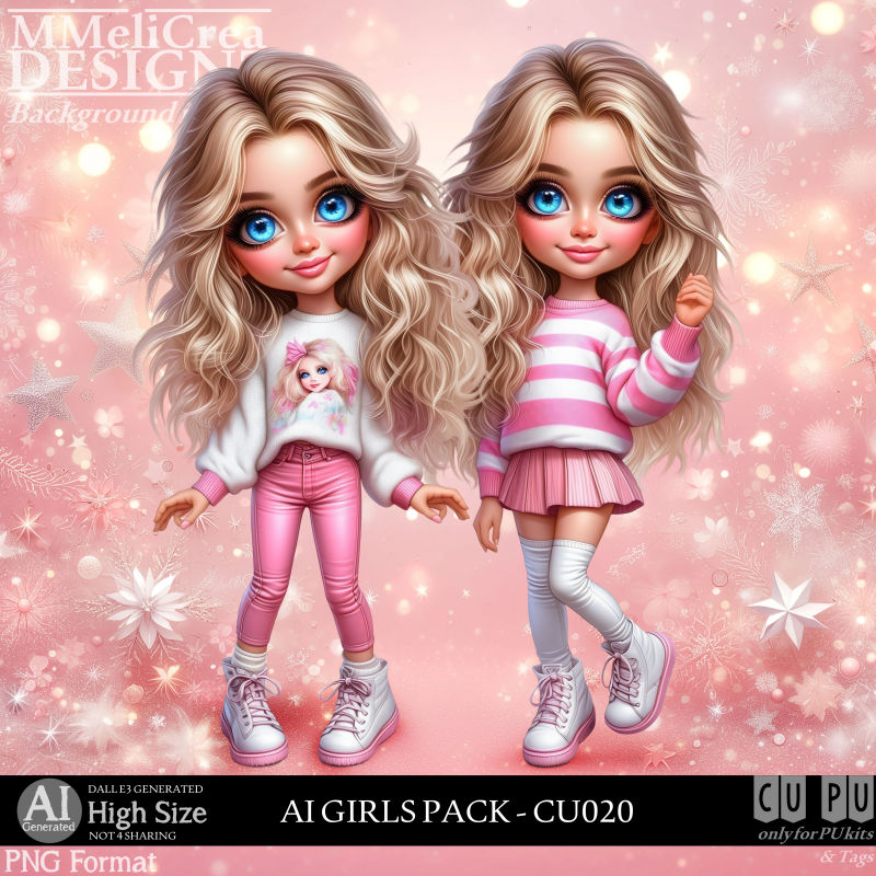(image for) AI - GIRLS PACK CU020 (CU4PU/PNG)